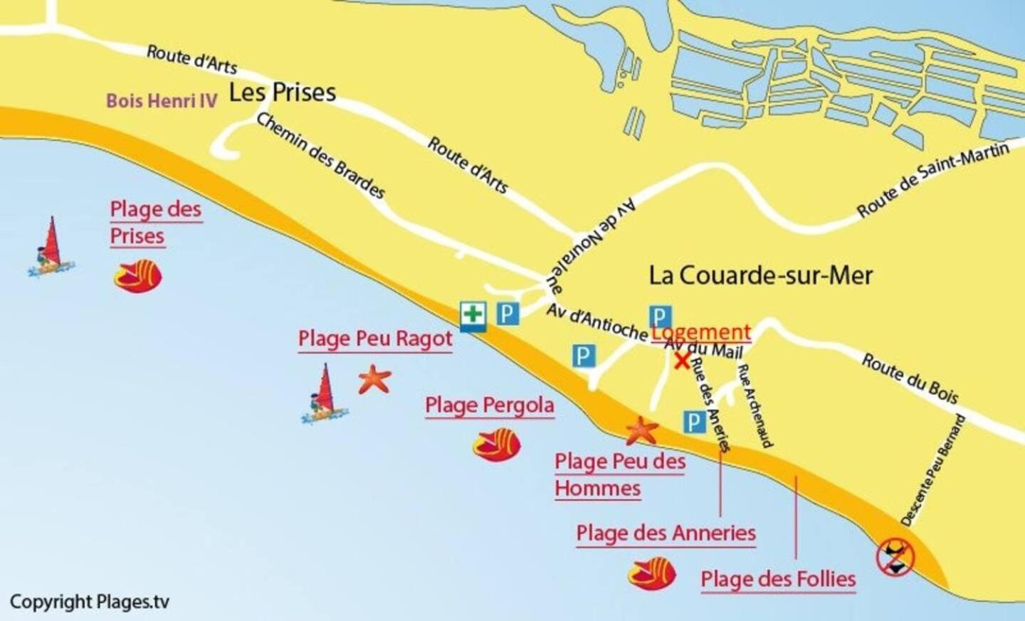 L'Annerie - Piscine Apartman La Couarde-sur-Mer Kültér fotó