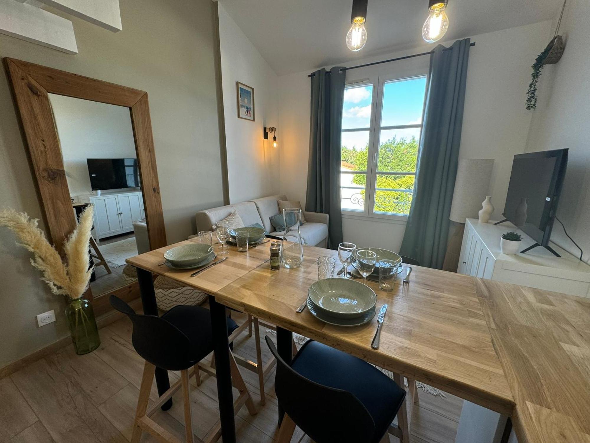 L'Annerie - Piscine Apartman La Couarde-sur-Mer Kültér fotó